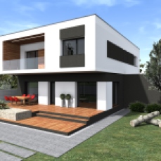 Casa moderna cu etaj- Razvan P. Botofan - Birou de arhitectura