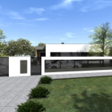 proiect casa moderna-arhitect Razvan Botofan - Birou de arhitectura Timisoara